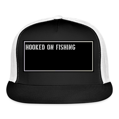 Fishing Cap Funny - black/white