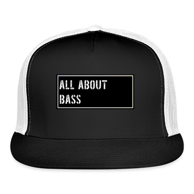 Funny Fish Hat - black/white