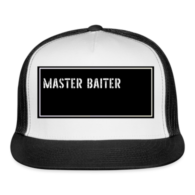 Fishing Hat Funny - white/black