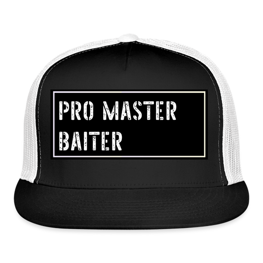 Fishing Hat Funny - black/white