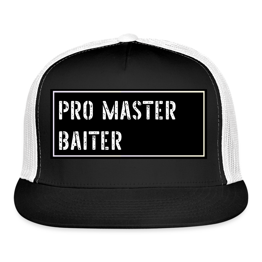 Fishing Hat Funny - black/white