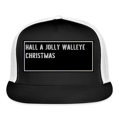 Funny Fishing Cap - black/white