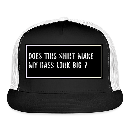 Fishing Hat Funny - black/white