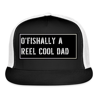 Fishing Hat Funny - black/white