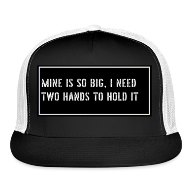 Fishing Cap Funny - black/white