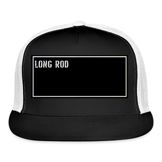 Fishing Trucker Hat Funny - black/white