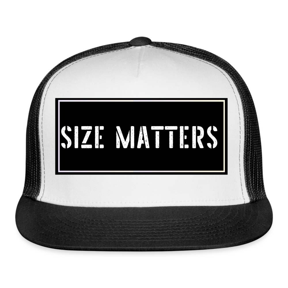 Fishing Hat Funny - white/black