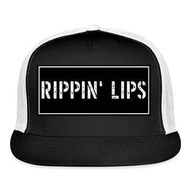 Fishing Cap Funny - black/white
