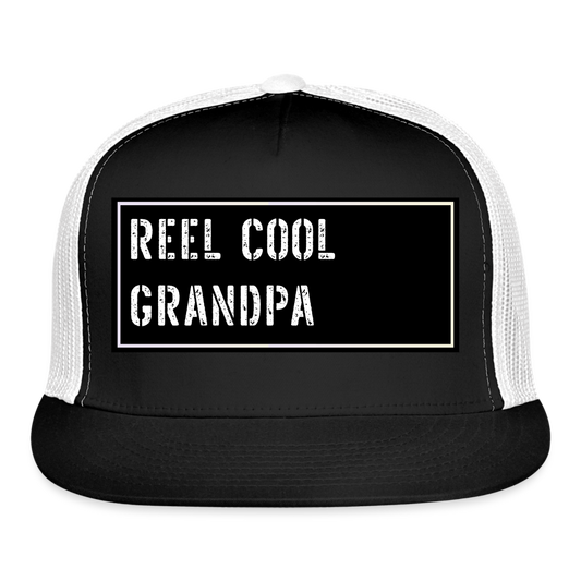 Fishing Cap Funny - black/white