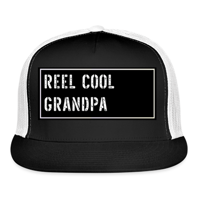 Fishing Cap Funny - black/white