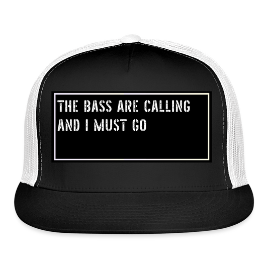 Fishing Cap Funny - black/white