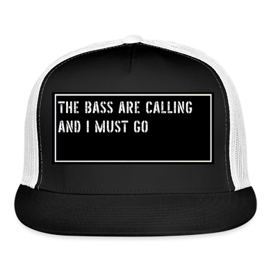 Fishing Cap Funny - black/white