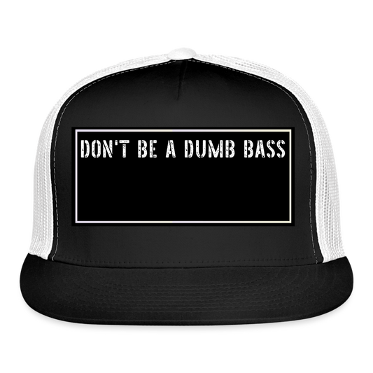 Fishing Hat Funny - black/white
