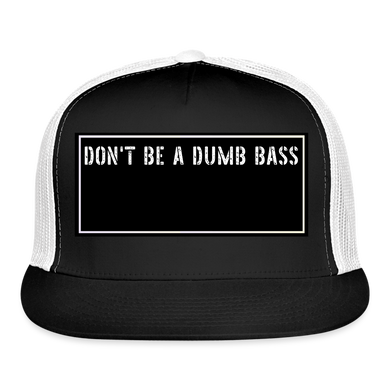Fishing Hat Funny - black/white