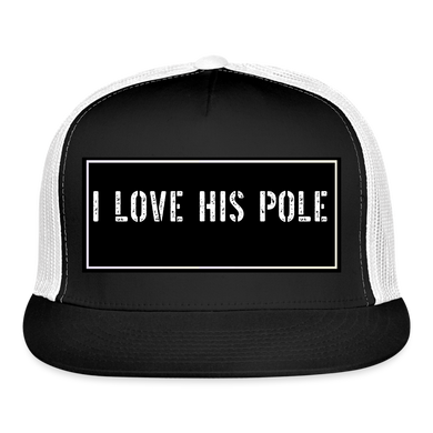 Fishing Hat Funny - black/white