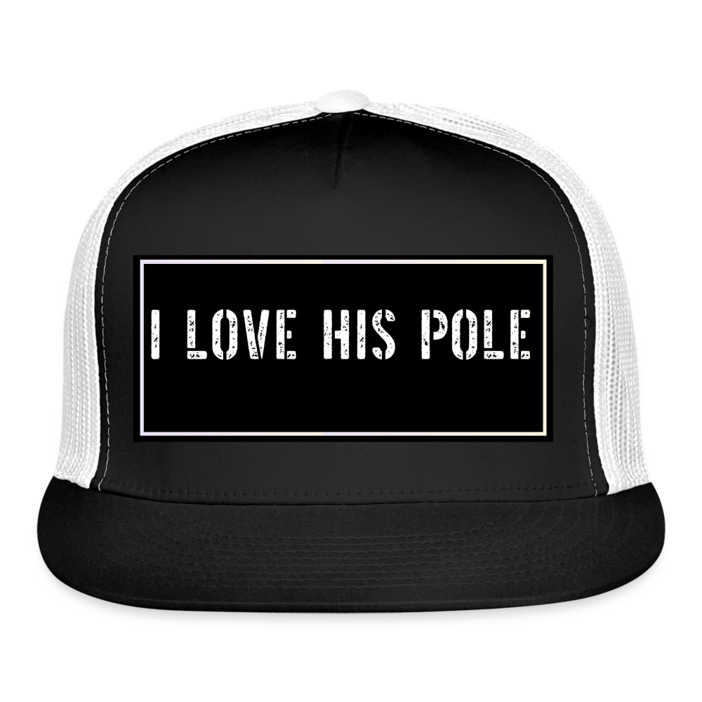 Fishing Hat Funny - black/white