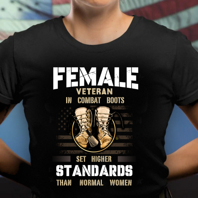 Female Veteran TShirt