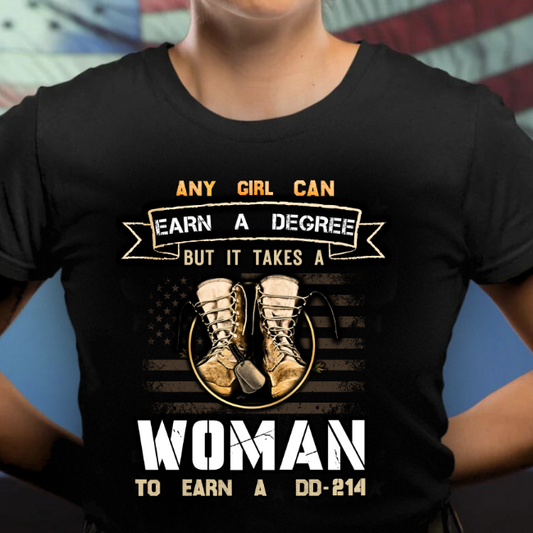 Female Veteran T-Shirt