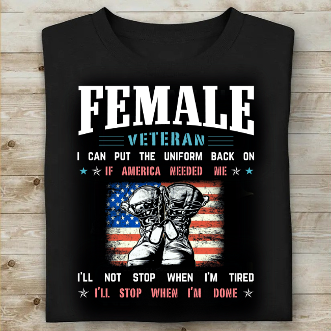 Female Veteran T-Shirt