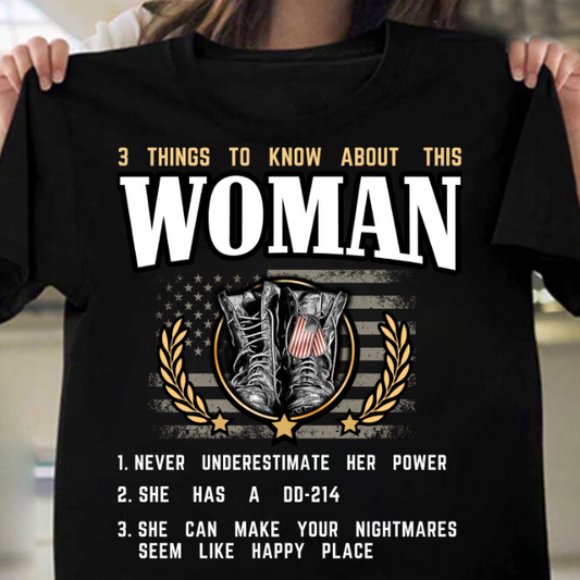 Female Veteran T-Shirt