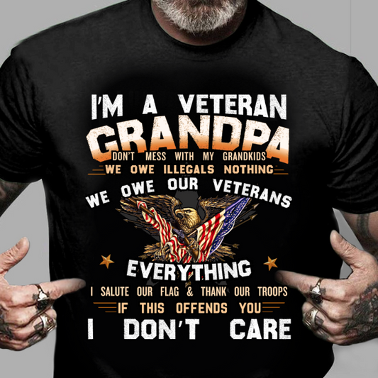 Veteran Grandpa T-Shirt