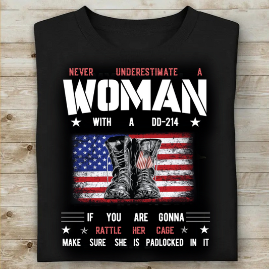 Female Veteran T-Shirt.