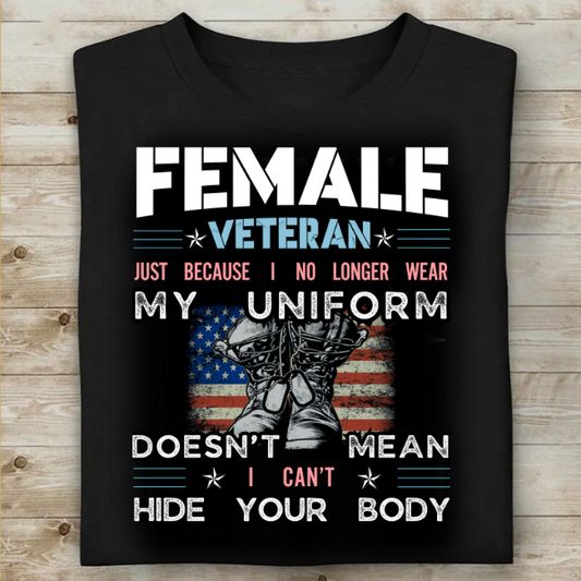 Female Veteran T-Shirt