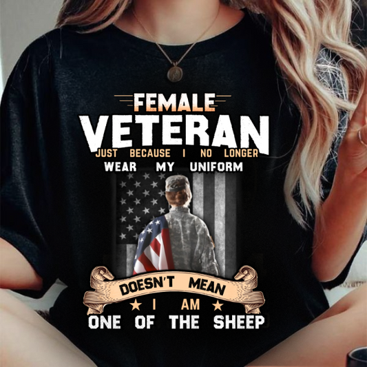 Female Veteran T-Shirt