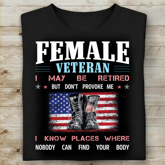 Female Veteran T-Shirt