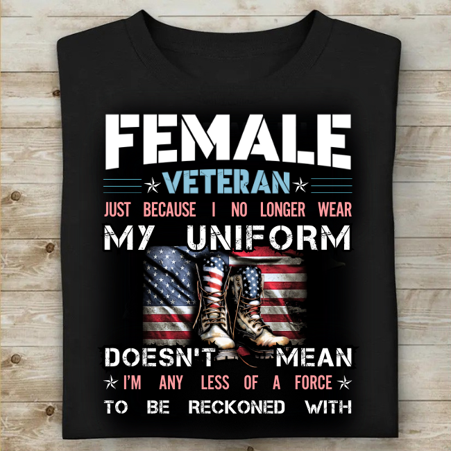Female Veteran T-Shirt