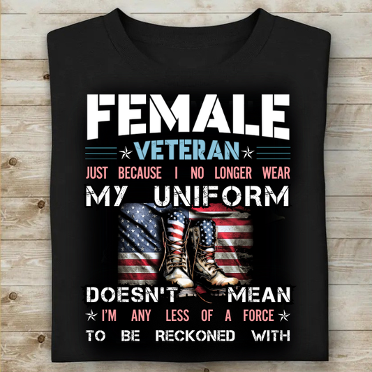 Female Veteran T-Shirt