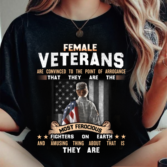 Female Veteran T-Shirt