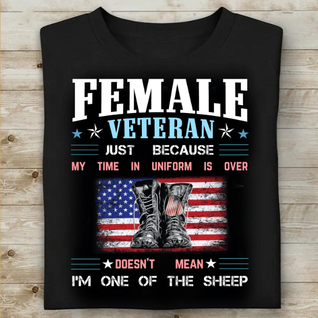 Female Veteran T-Shirt