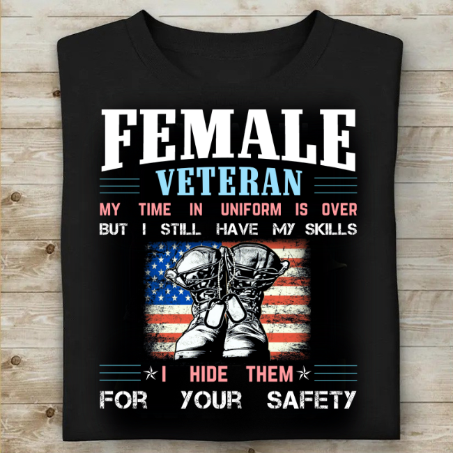 Female Veteran T-Shirt