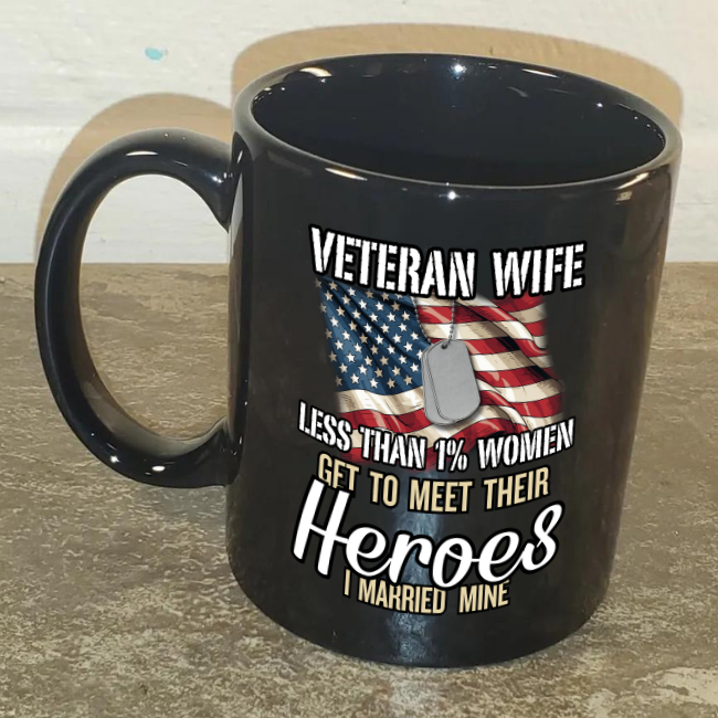 Veteran Wife Mug