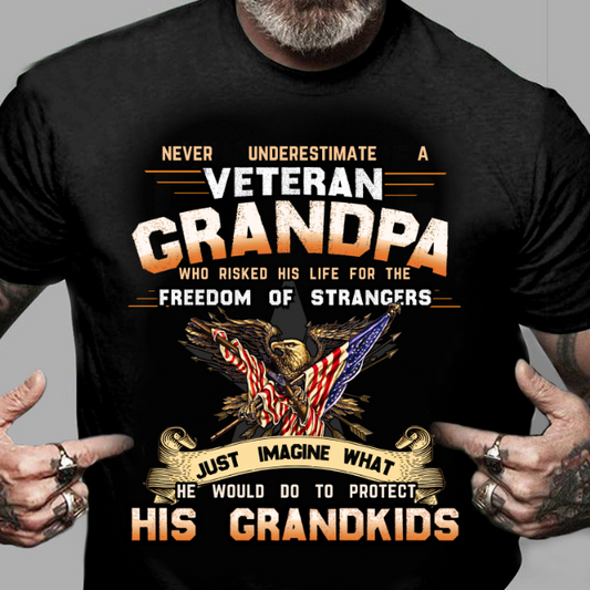 Veteran Grandpa T-Shirt