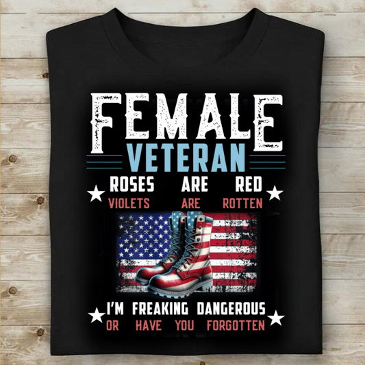 Female Veteran T-Shirt