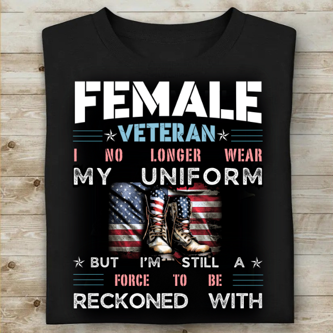 Female Veteran T-Shirt