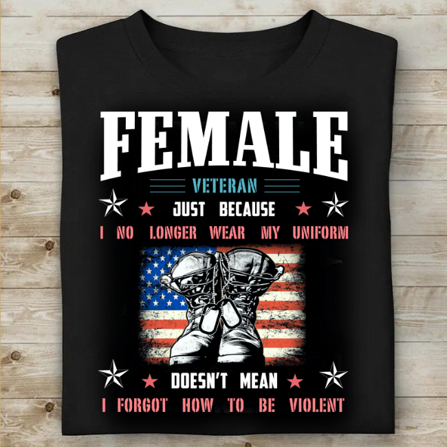 Female Veteran T-Shirt