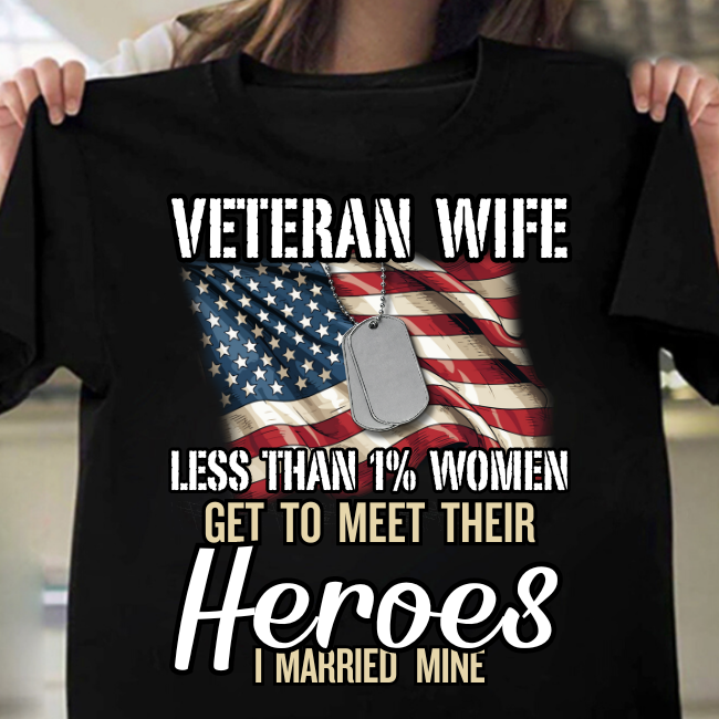 Veteran Wife T-Shirt