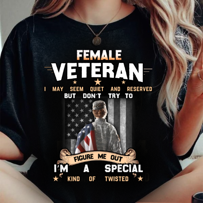 Female Veteran T-Shirt