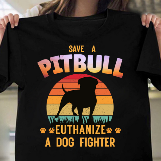 Pitbull Mom T-Shirt