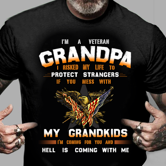 Veteran Grandpa T-Shirt