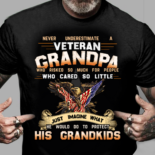 Veteran Grandpa T-Shirt