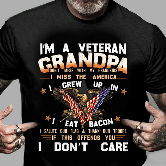 Veteran Grandpa T-Shirt