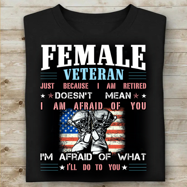 Female Veteran T-Shirt