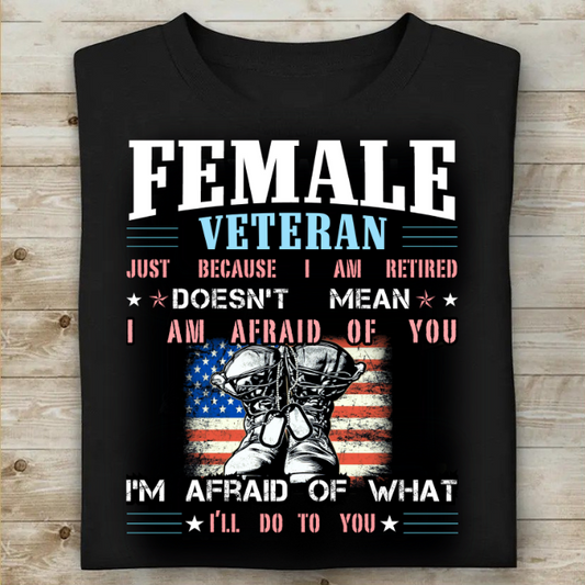 Female Veteran T-Shirt