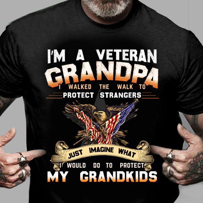 Veteran Grandpa T-Shirt