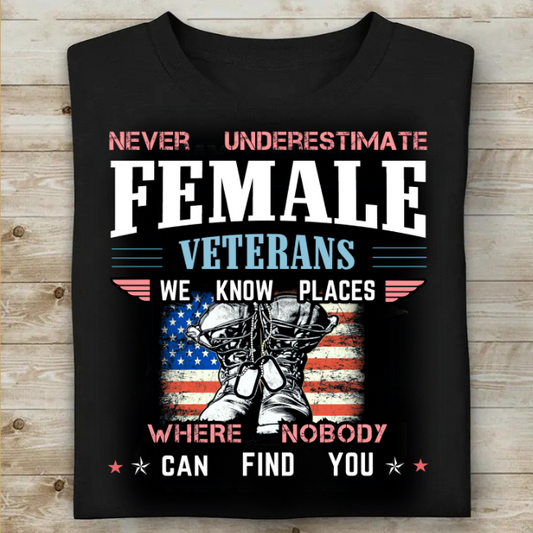 Female Veteran T-Shirt