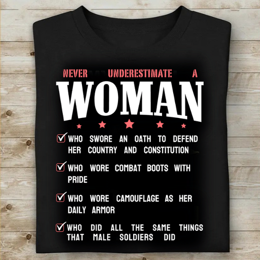 Female Veteran T-Shirt